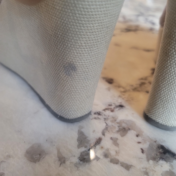 Steve Madden Tan wedge sandals, sz 10 - Picture 7 of 8